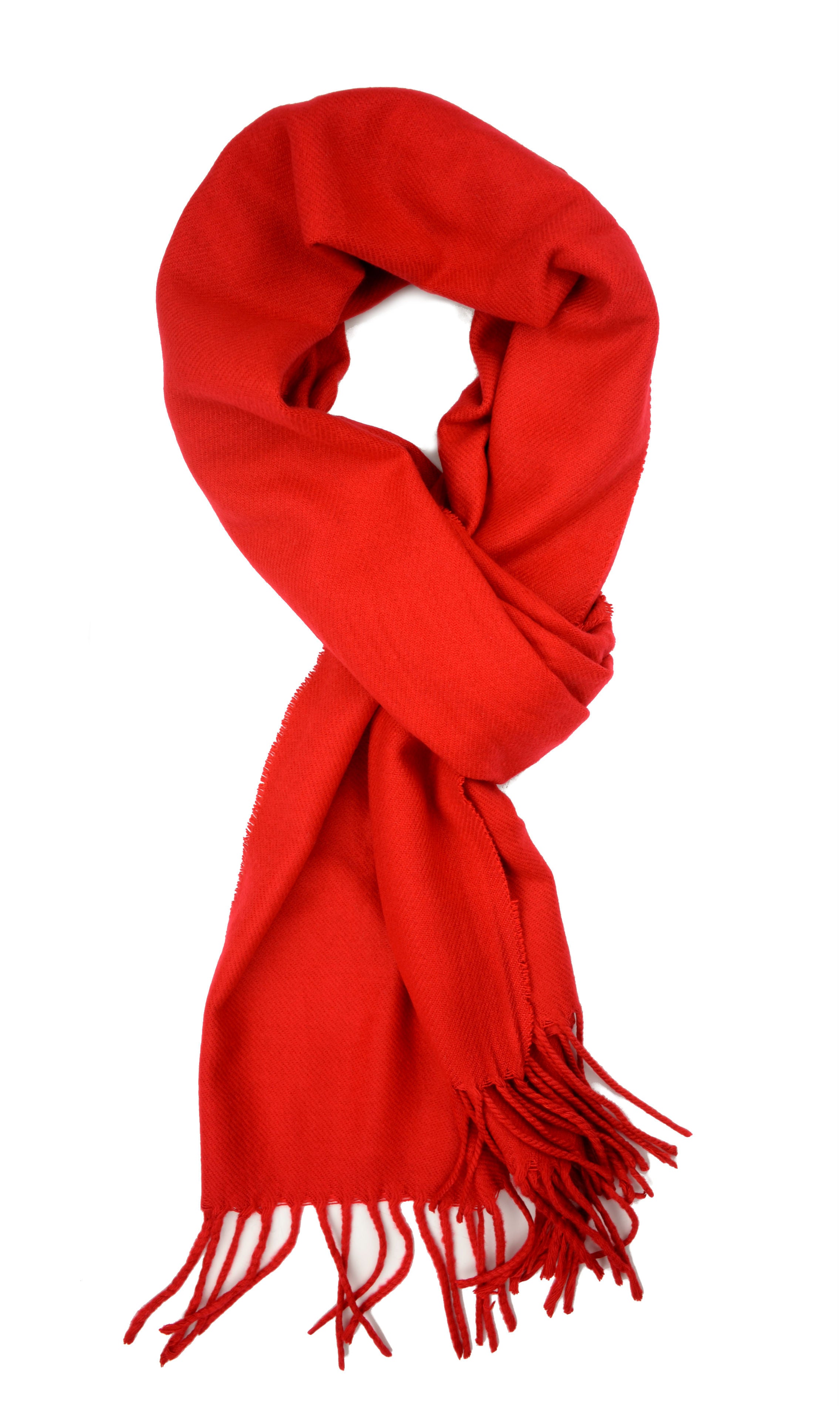 Scarf - Solid Red – Plum Feathers